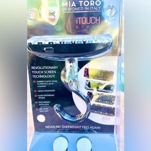 NEW in Package Mia Toro Itouch Digital Luggage Scale w/batteries Hearts, NIB